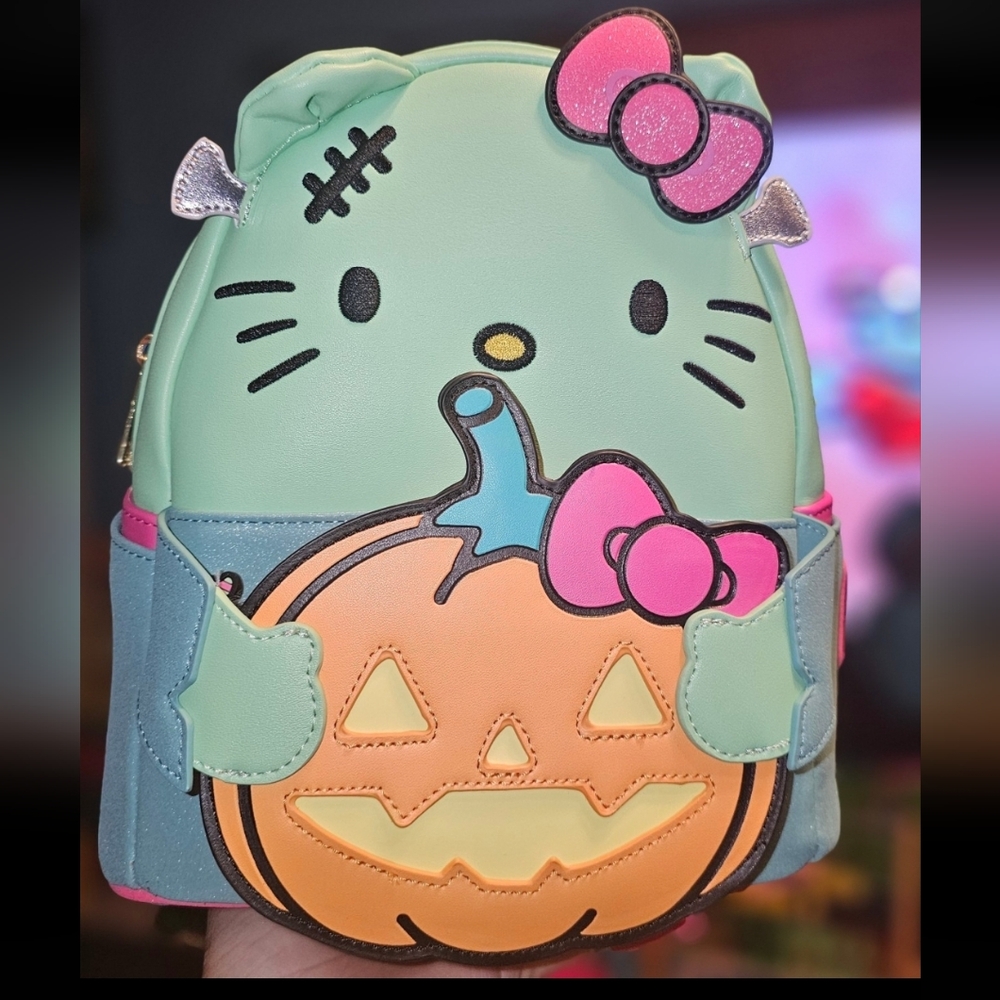 Brand New! Loungefly Sanrio Hello Kitty Halloween Mini Backpack